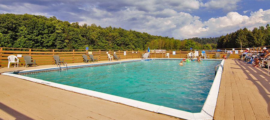 Swimming Pool at Little Mexico Campground
